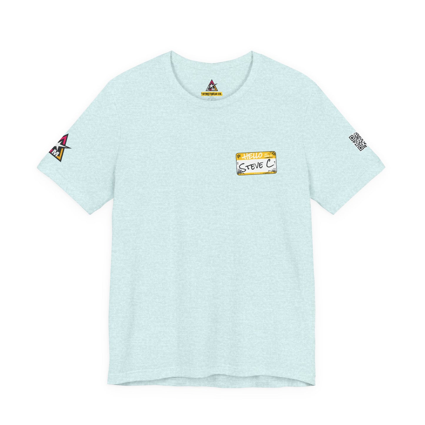 Custom Name Tag – Personalized Streetwear Graphic Tee