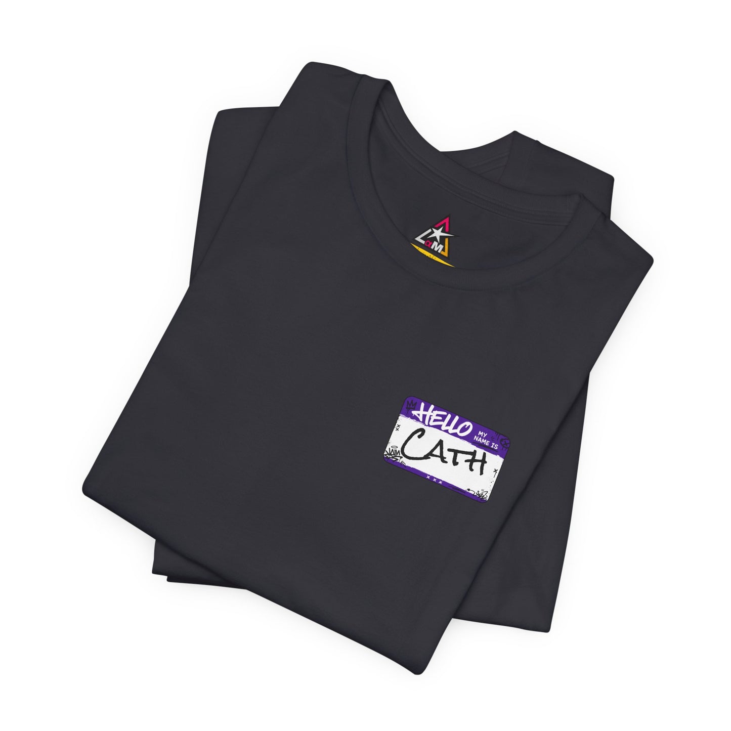 Custom Name Tag – Personalized Streetwear Graphic Tee