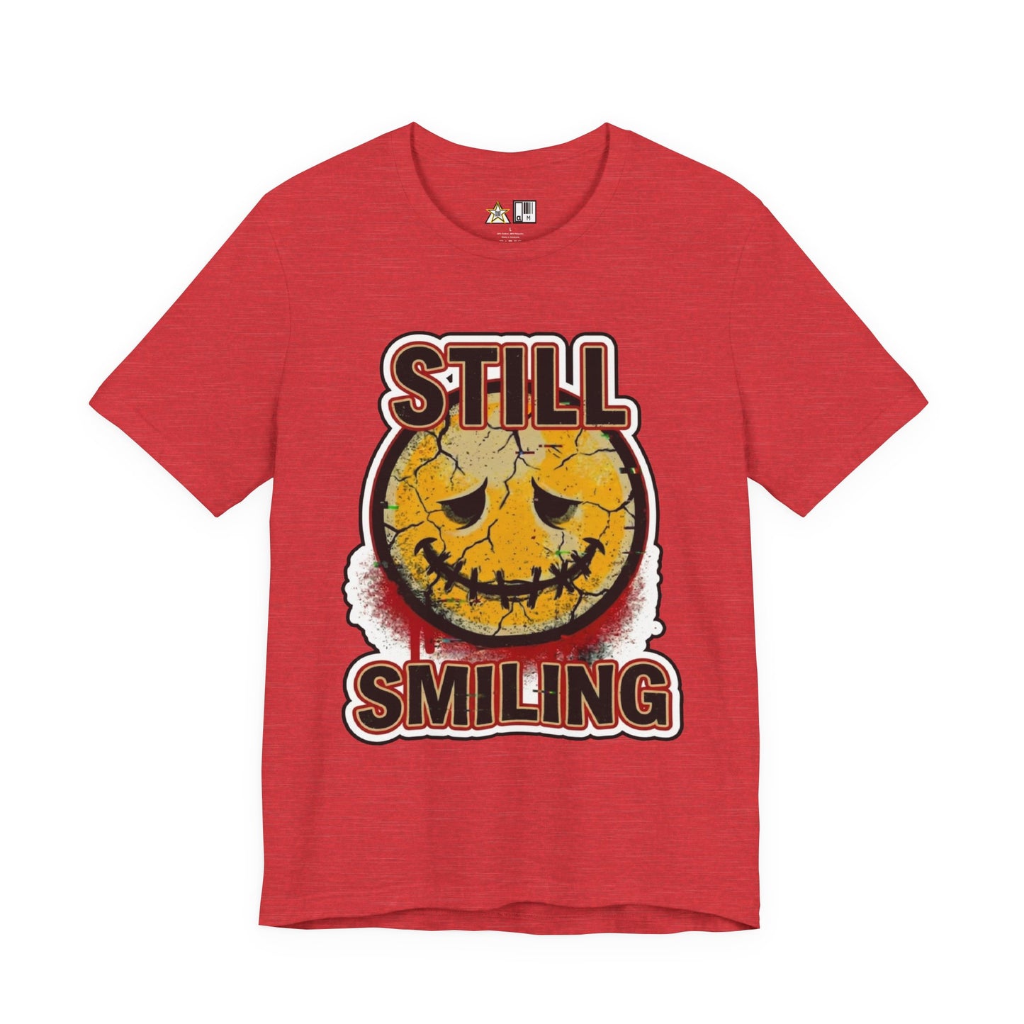 Still Smiling unisex streetwear graphic tee