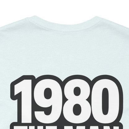 1980 The Man The Myth The Legend Graphic T-Shirt | 1980 Birthday Tee | Vintage Legend Shirt