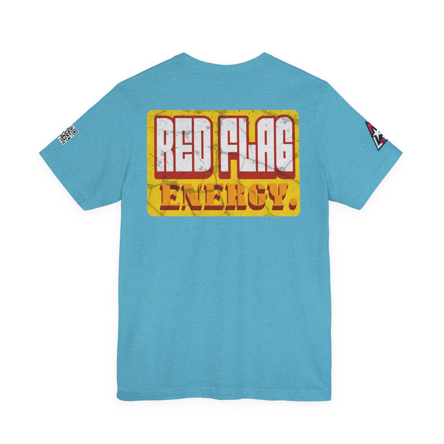 RED FLAG ENERGY | Funny Dating Graphic Tee | Red Flag Humor Streetwear