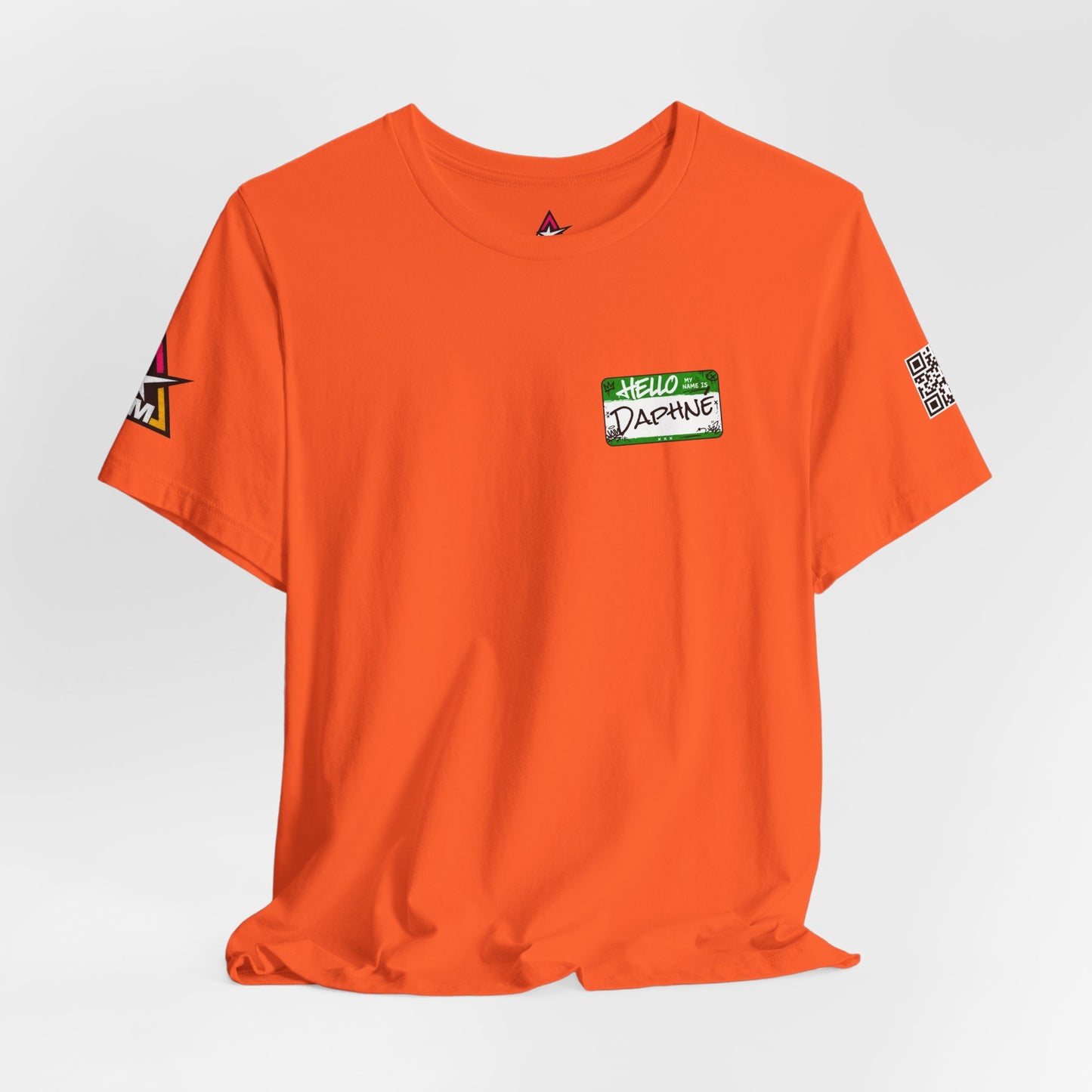 Custom Name Tag – Personalized Streetwear Graphic Tee