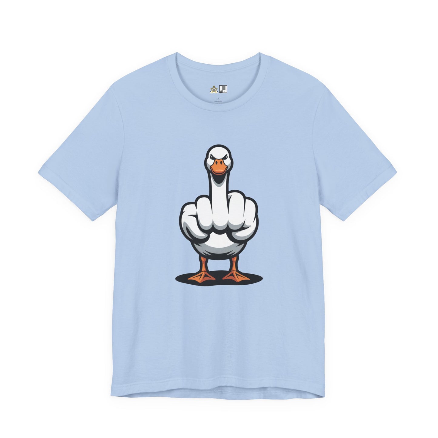 Unfiltered Goose Attitude Tee – Unisex Streetwear Graphic Tee