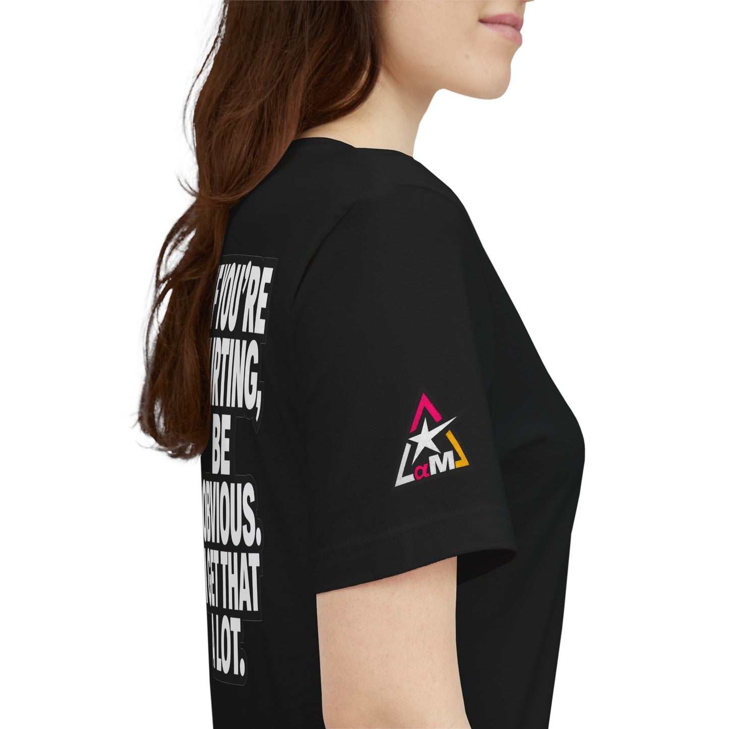 If You’re Flirting, Be Obvious – Funny Flirty Graphic Tee