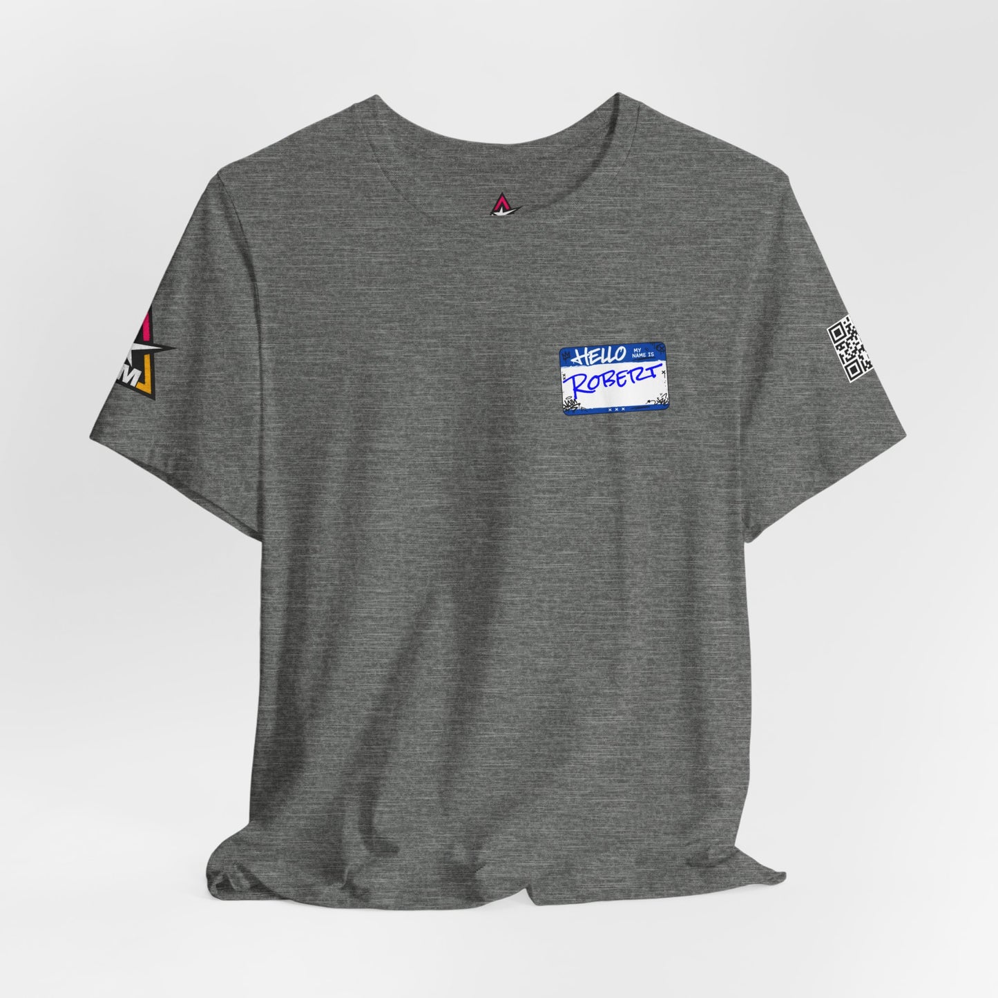 Custom Name Tag – Personalized Streetwear Graphic Tee