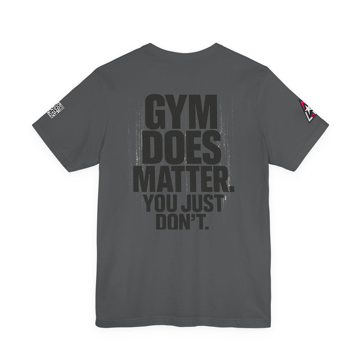 Gym Does Matter Graphic T-Shirt | Funny Fitness Tee | Gym Streetwear Shirt