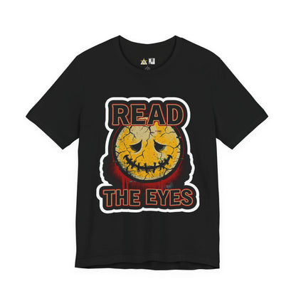 Read The Eyes unisex streetwear graphic tee