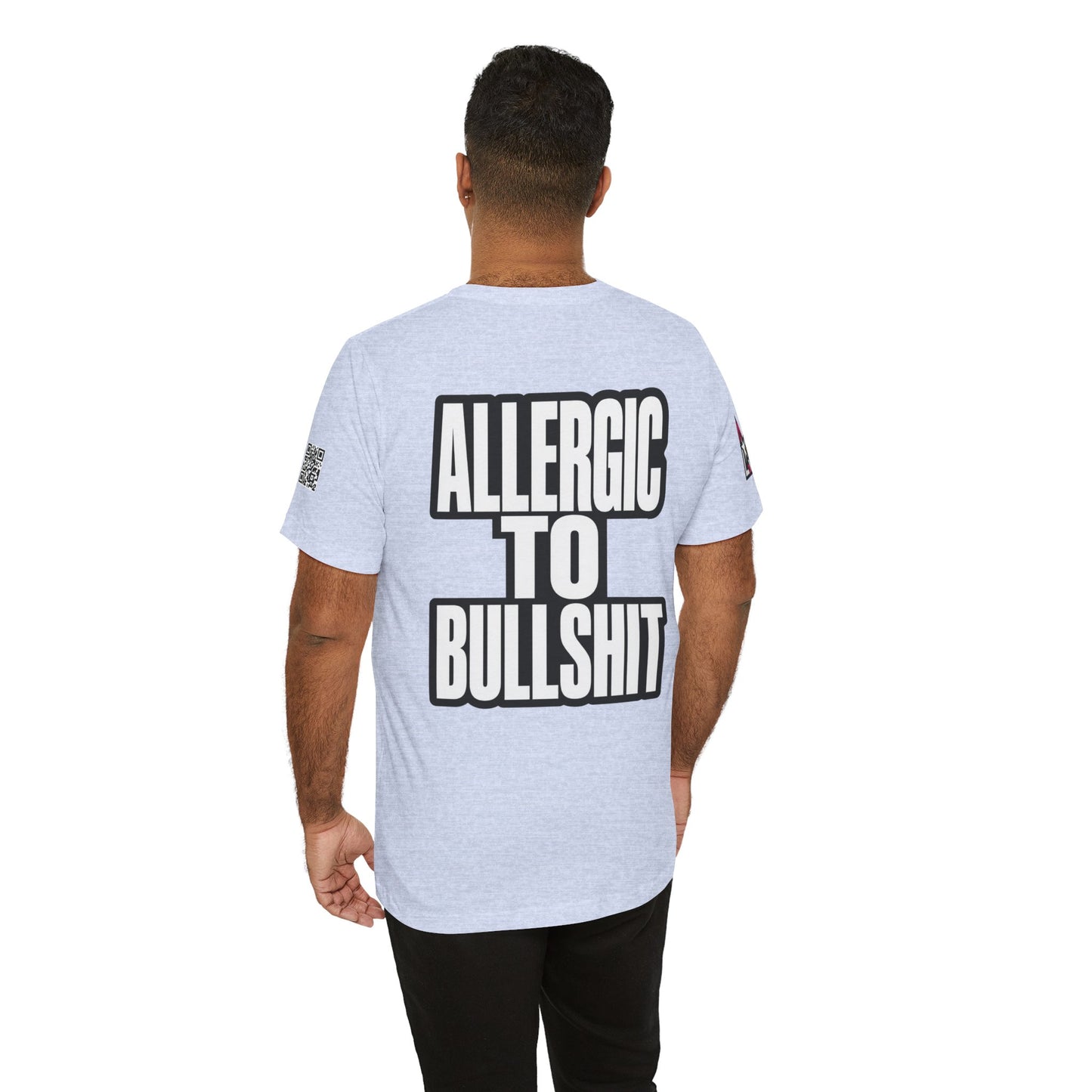 Allergic to Bullshit Graphic T-Shirt | Sarcastic Streetwear Tee  ALLERGIC TO BULLSHIT