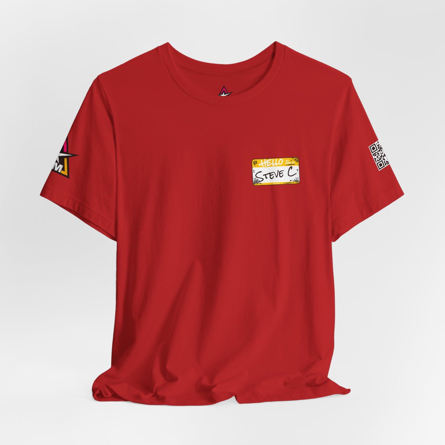 Custom Name Tag – Personalized Streetwear Graphic Tee