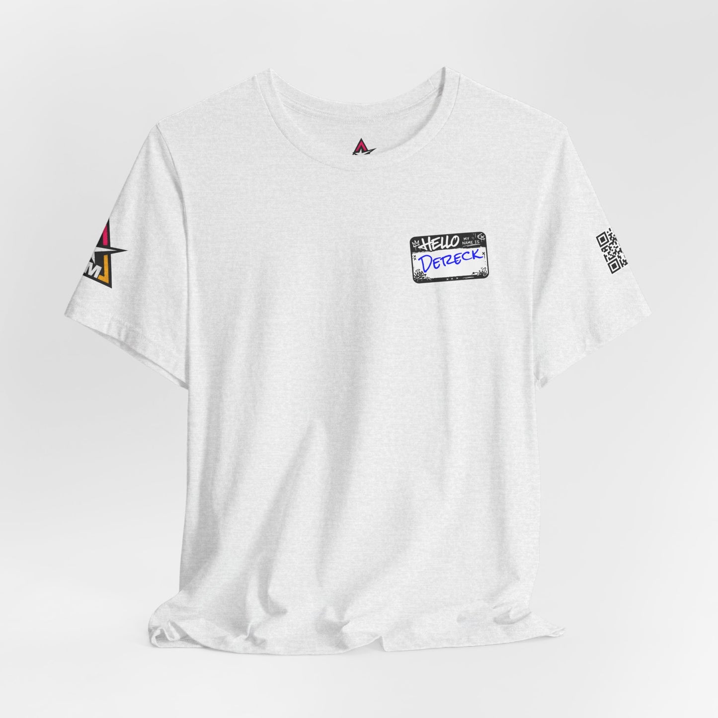 Custom Name Tag – Personalized Streetwear Graphic Tee