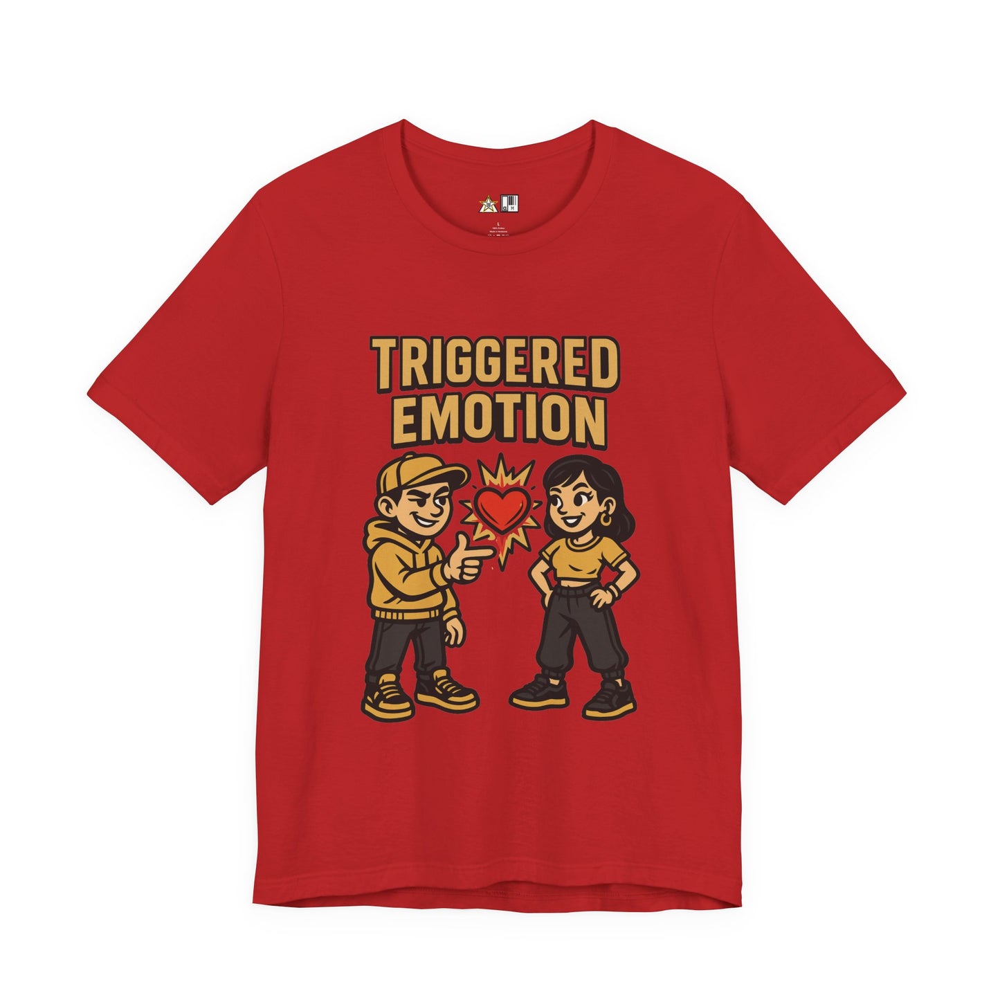 Triggered Emotion – Unisex Streetwear Graphic Tee