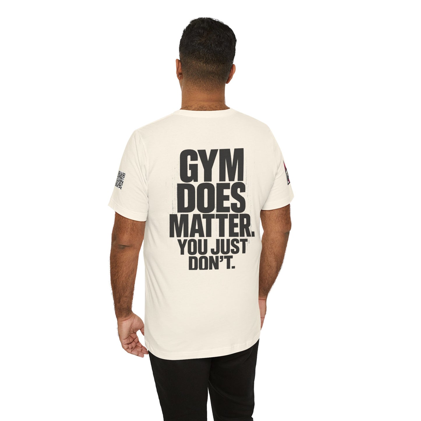 Gym Does Matter Graphic T-Shirt | Funny Fitness Tee | Gym Streetwear Shirt