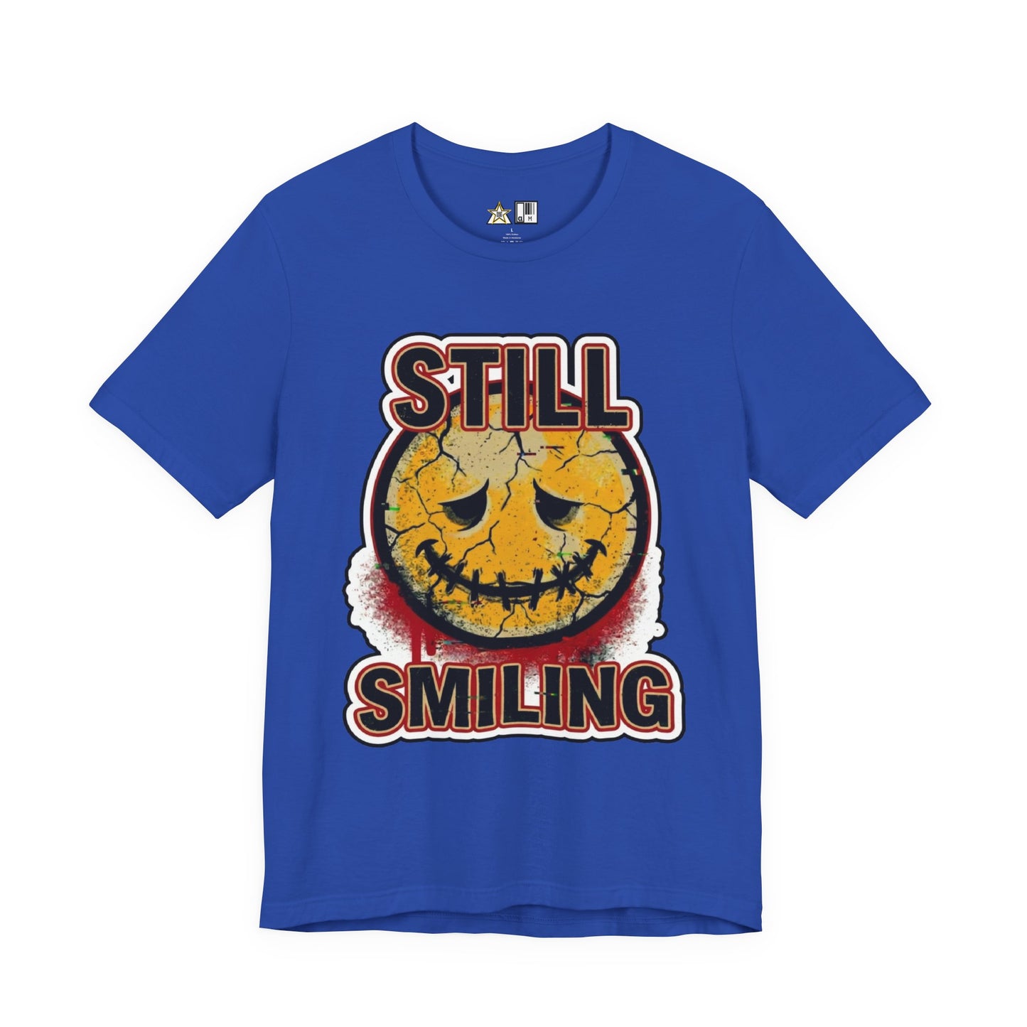 Still Smiling unisex streetwear graphic tee