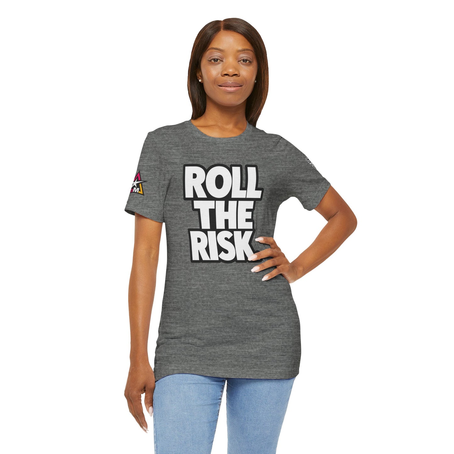 Roll the Risk – Bold Risk Taker Graphic Tee