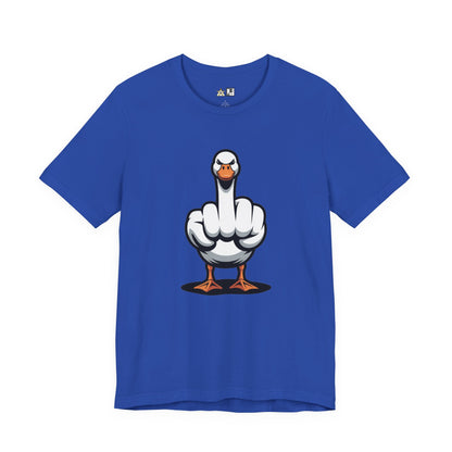 Unfiltered Goose Attitude Tee – Unisex Streetwear Graphic Tee