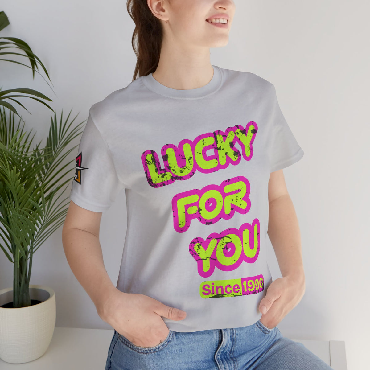 Lucky For You Since 1990 Birthday Graphic Tee