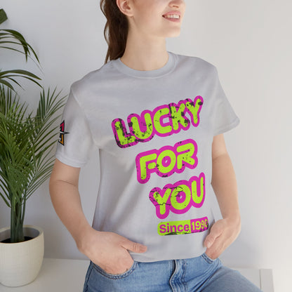 Lucky For You Since 1990 Birthday Graphic Tee