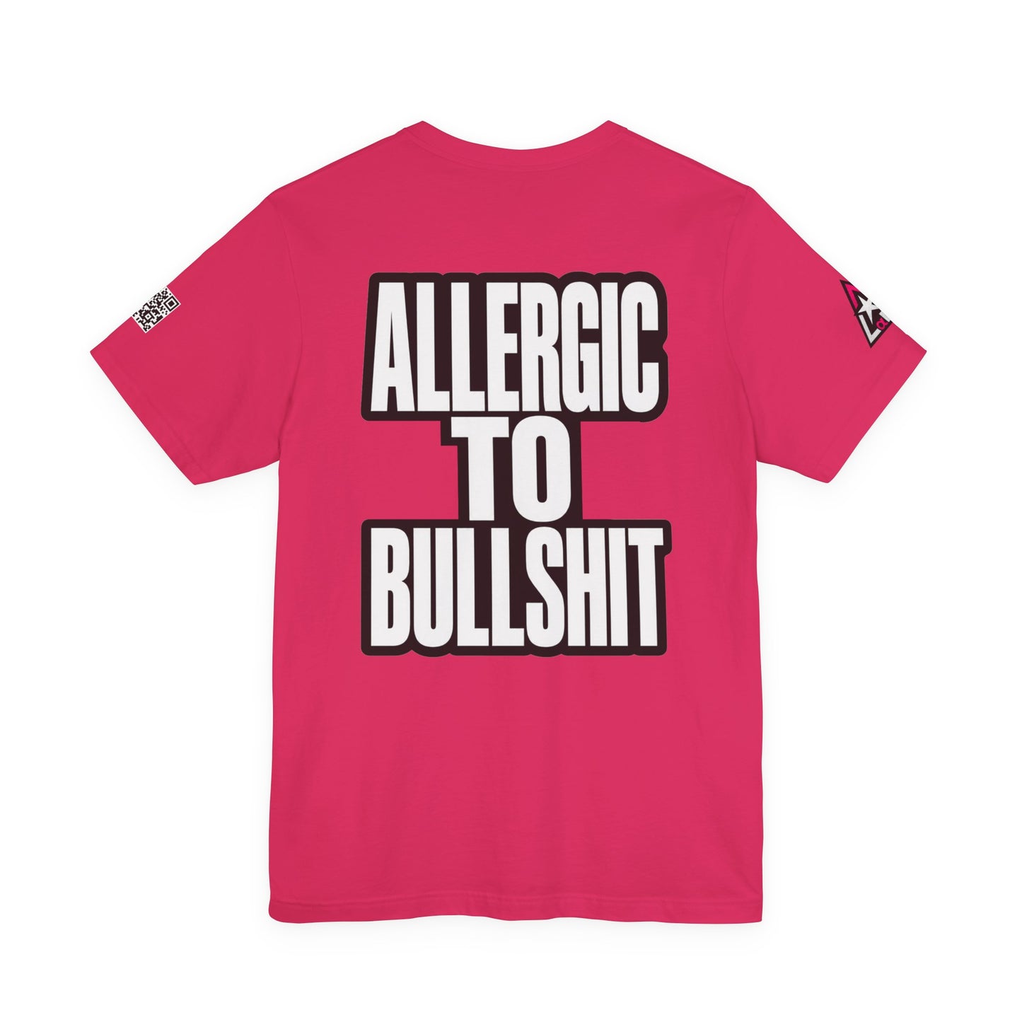 Allergic to Bullshit Graphic T-Shirt | Sarcastic Streetwear Tee  ALLERGIC TO BULLSHIT