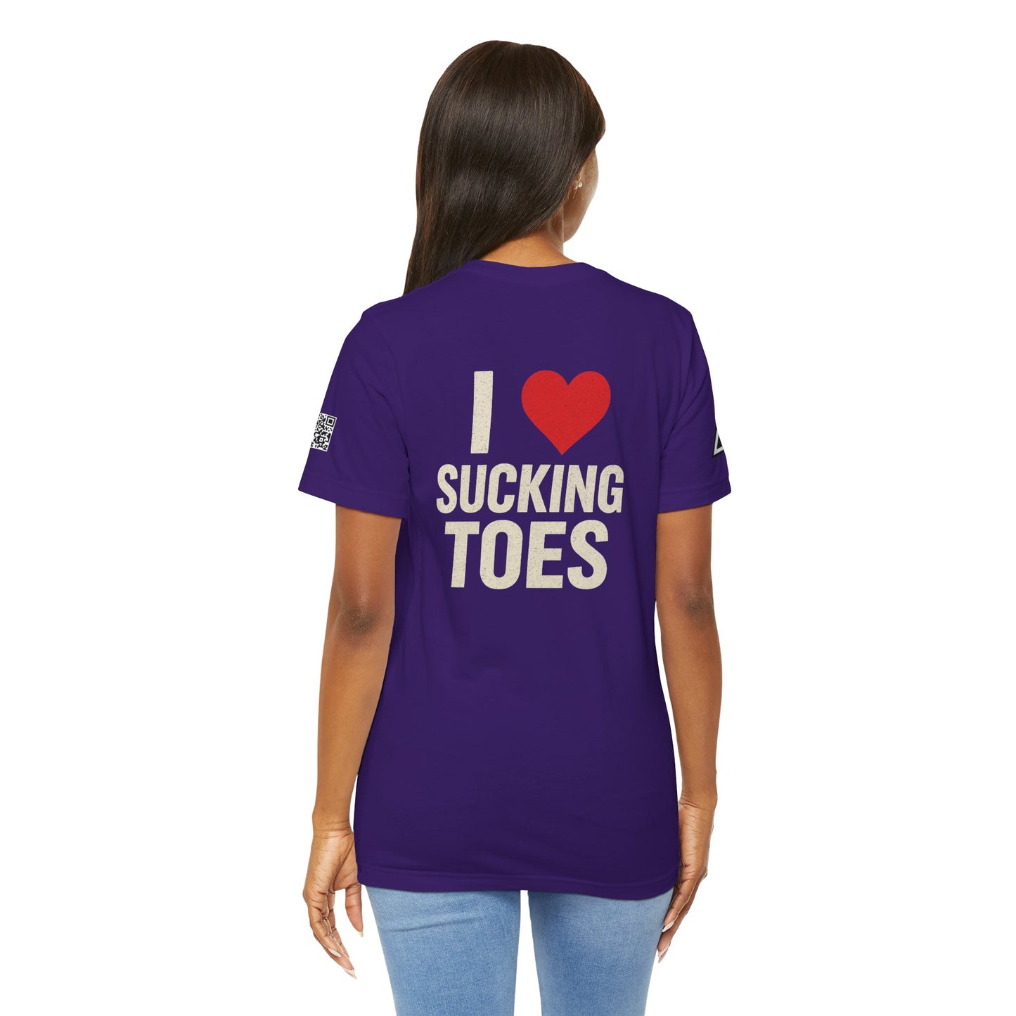 I Love Sucking Toes – Funny Dirty Humor Graphic Tee