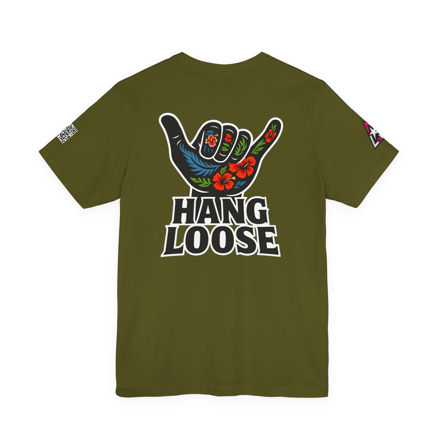 Hang Loose Graphic T-Shirt | Shaka Hand Tee | Tropical Surf Streetwear