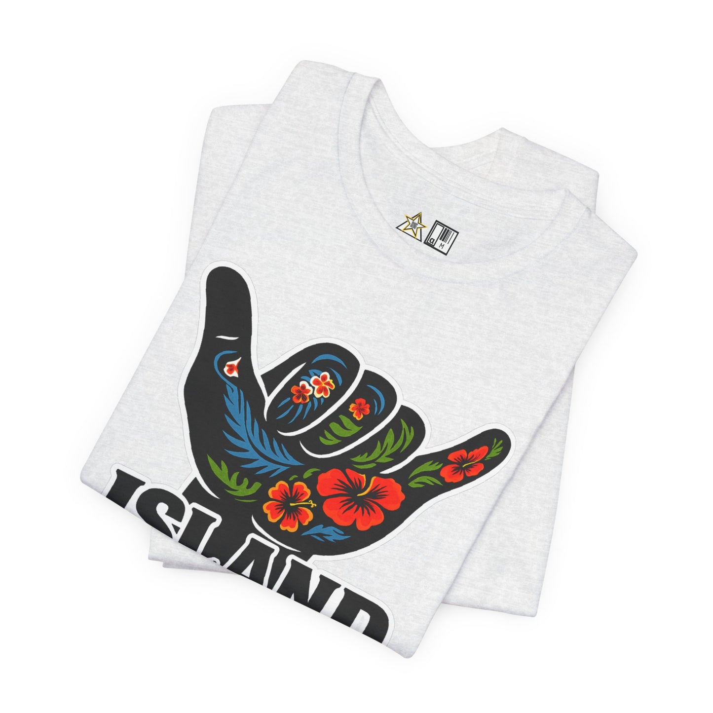 Island Energy Shaka Vibe – Unisex Streetwear Graphic Tee