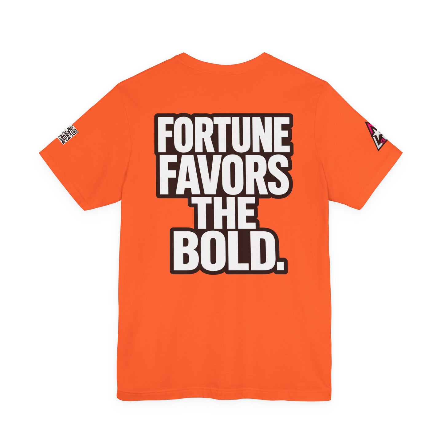 Fortune Favors the Bold – Motivational Streetwear Graphic Tee