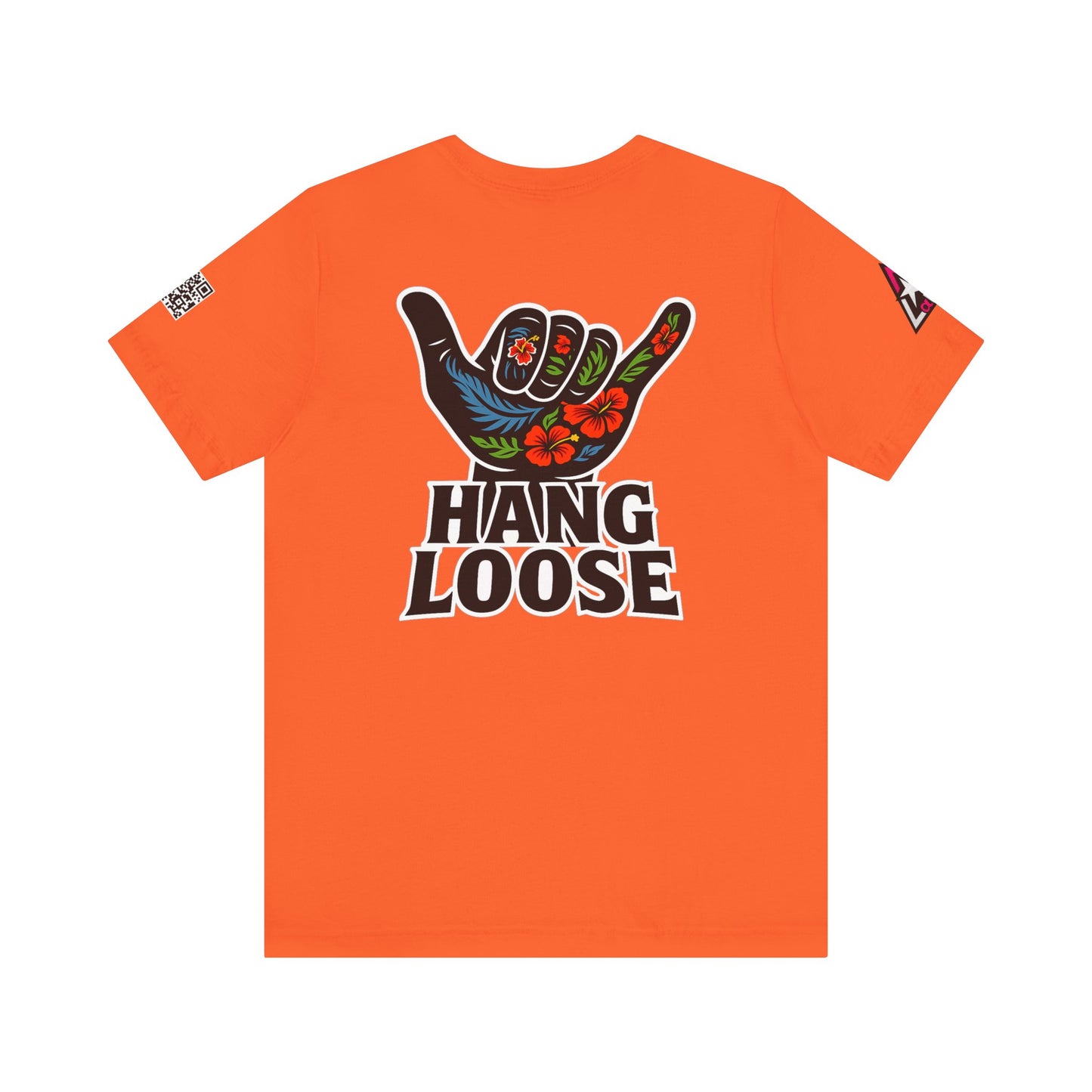 Hang Loose Graphic T-Shirt | Shaka Hand Tee | Tropical Surf Streetwear
