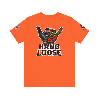 Hang Loose Graphic T-Shirt | Shaka Hand Tee | Tropical Surf Streetwear