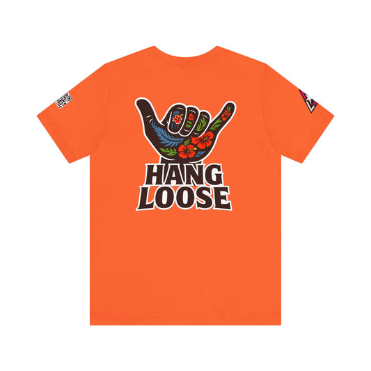 Hang Loose Graphic T-Shirt | Shaka Hand Tee | Tropical Surf Streetwear