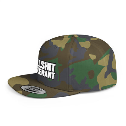 Bullshit Intolerant – Funny Sarcastic Streetwear Snapback