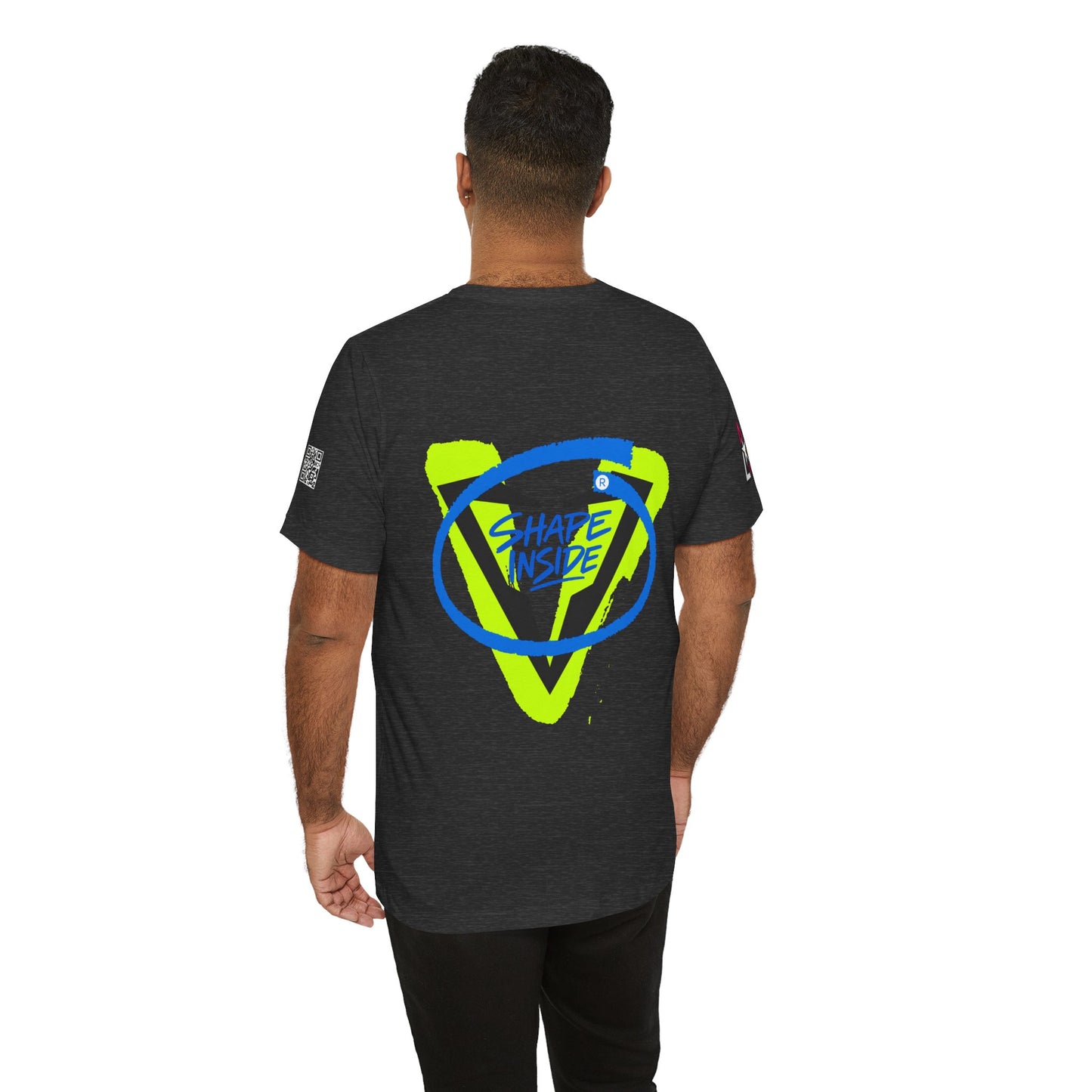 V-Shape Inside Graphic T-Shirt | Fitness Streetwear Tee | Gym & Bodybuilding Shirt