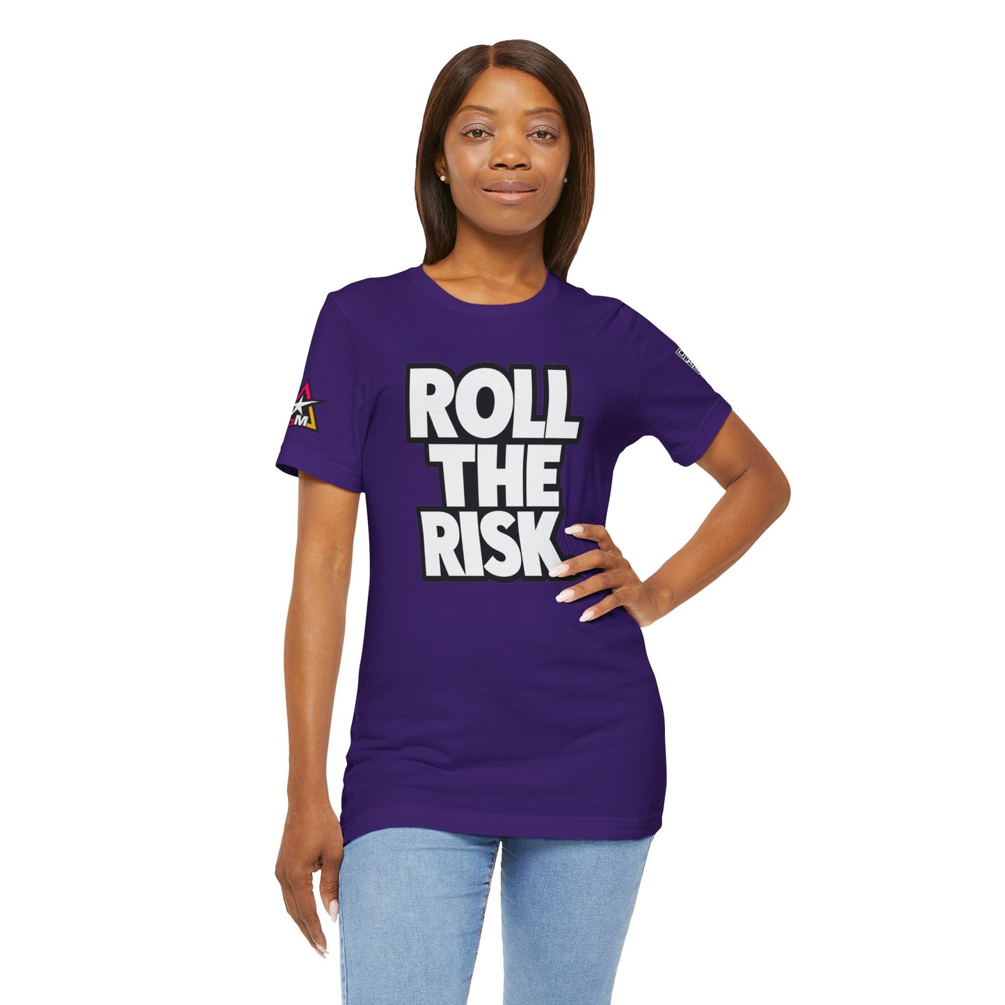 Roll the Risk – Bold Risk Taker Graphic Tee