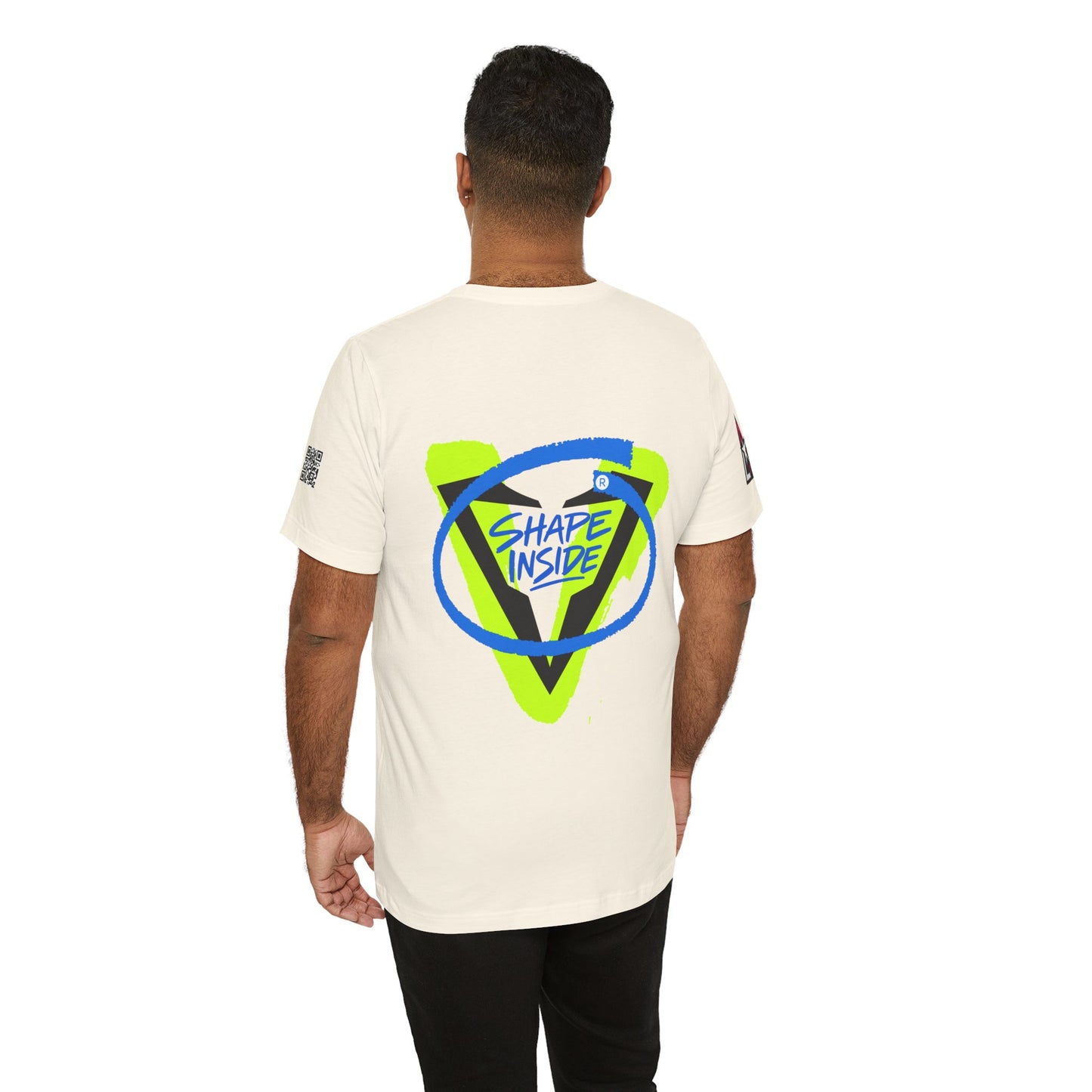 V-Shape Inside Graphic T-Shirt | Fitness Streetwear Tee | Gym & Bodybuilding Shirt