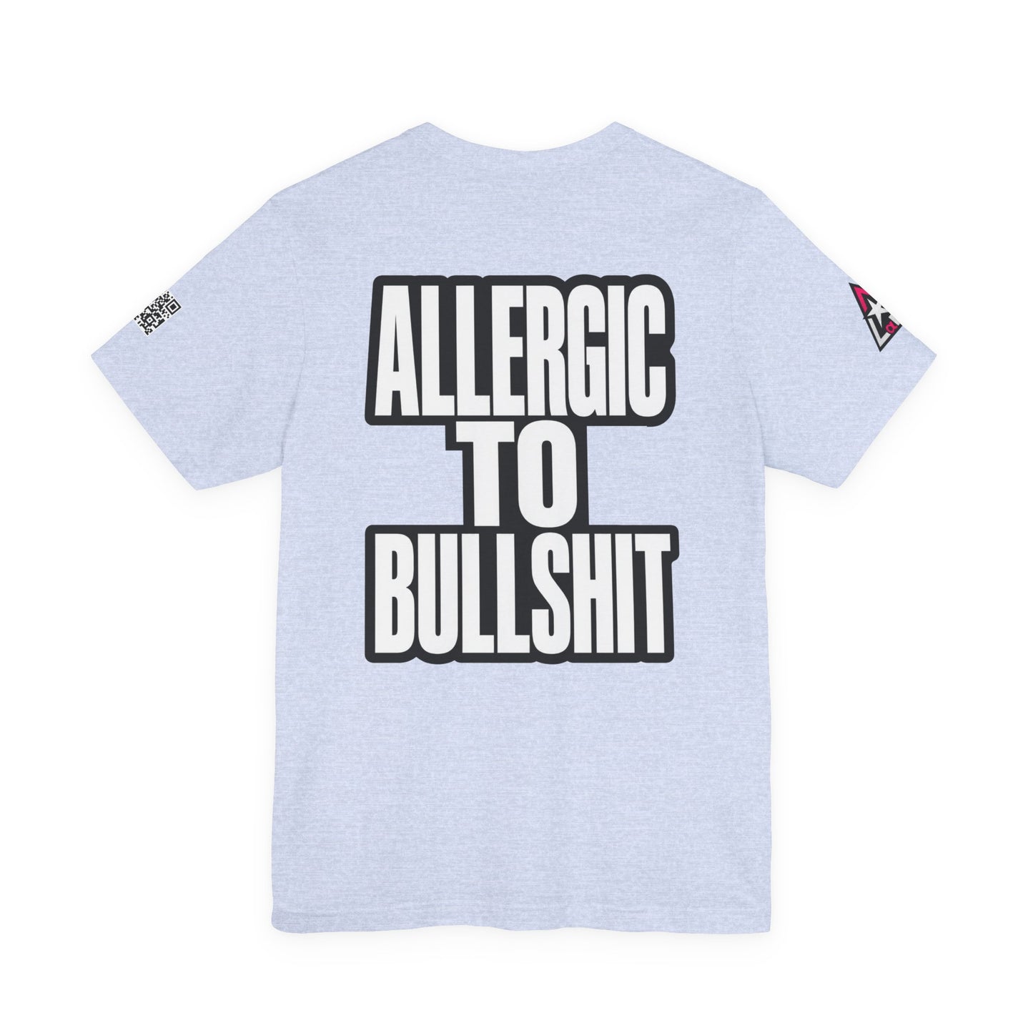 Allergic to Bullshit Graphic T-Shirt | Sarcastic Streetwear Tee  ALLERGIC TO BULLSHIT
