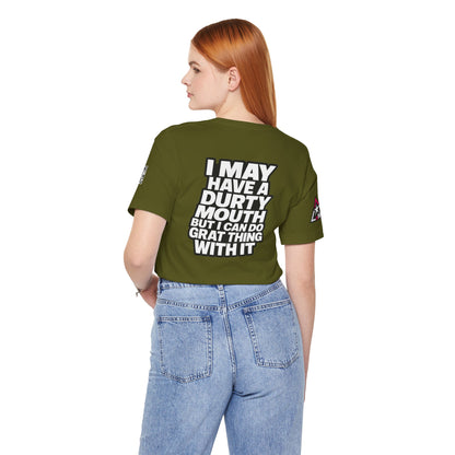 Dirty Mouth, Great Things – Funny Sarcastic Graphic Tee