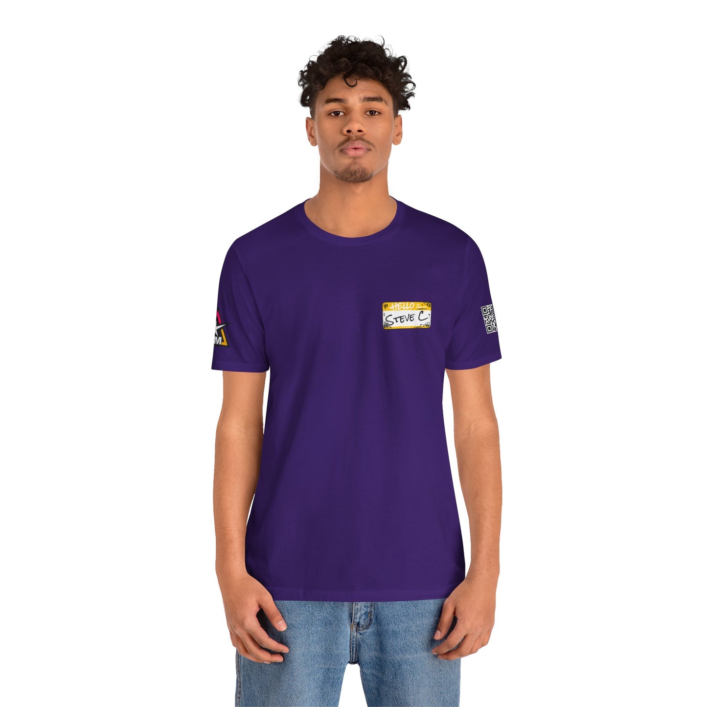 Custom Name Tag – Personalized Streetwear Graphic Tee