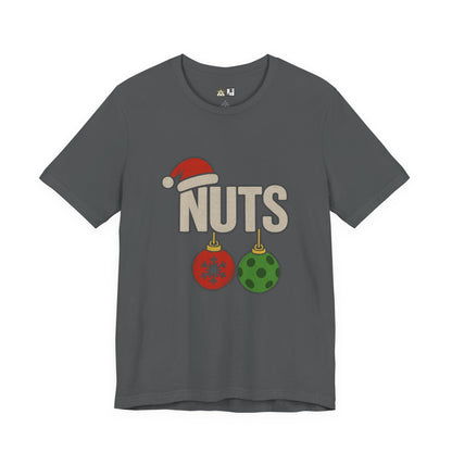 Nuts Season Activated – Unisex Bold Holiday Graphic Tee