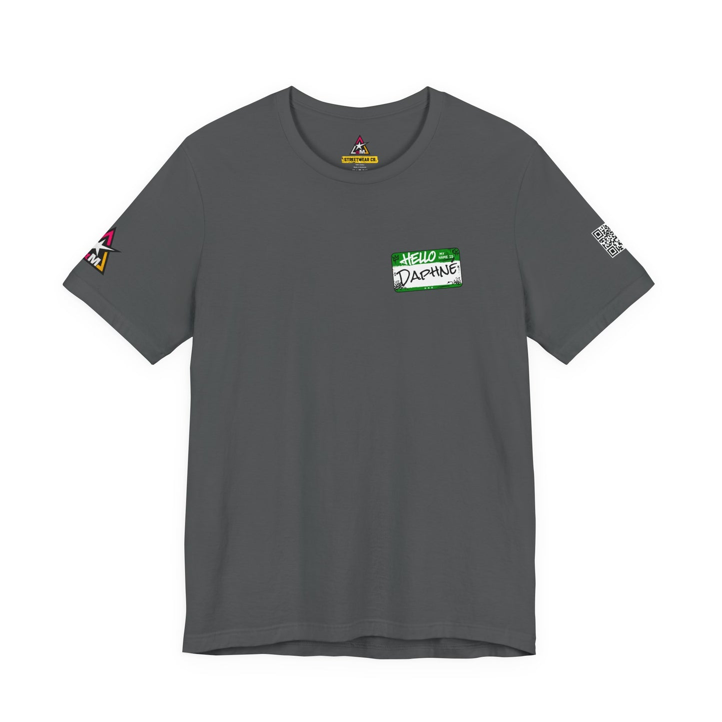Custom Name Tag – Personalized Streetwear Graphic Tee