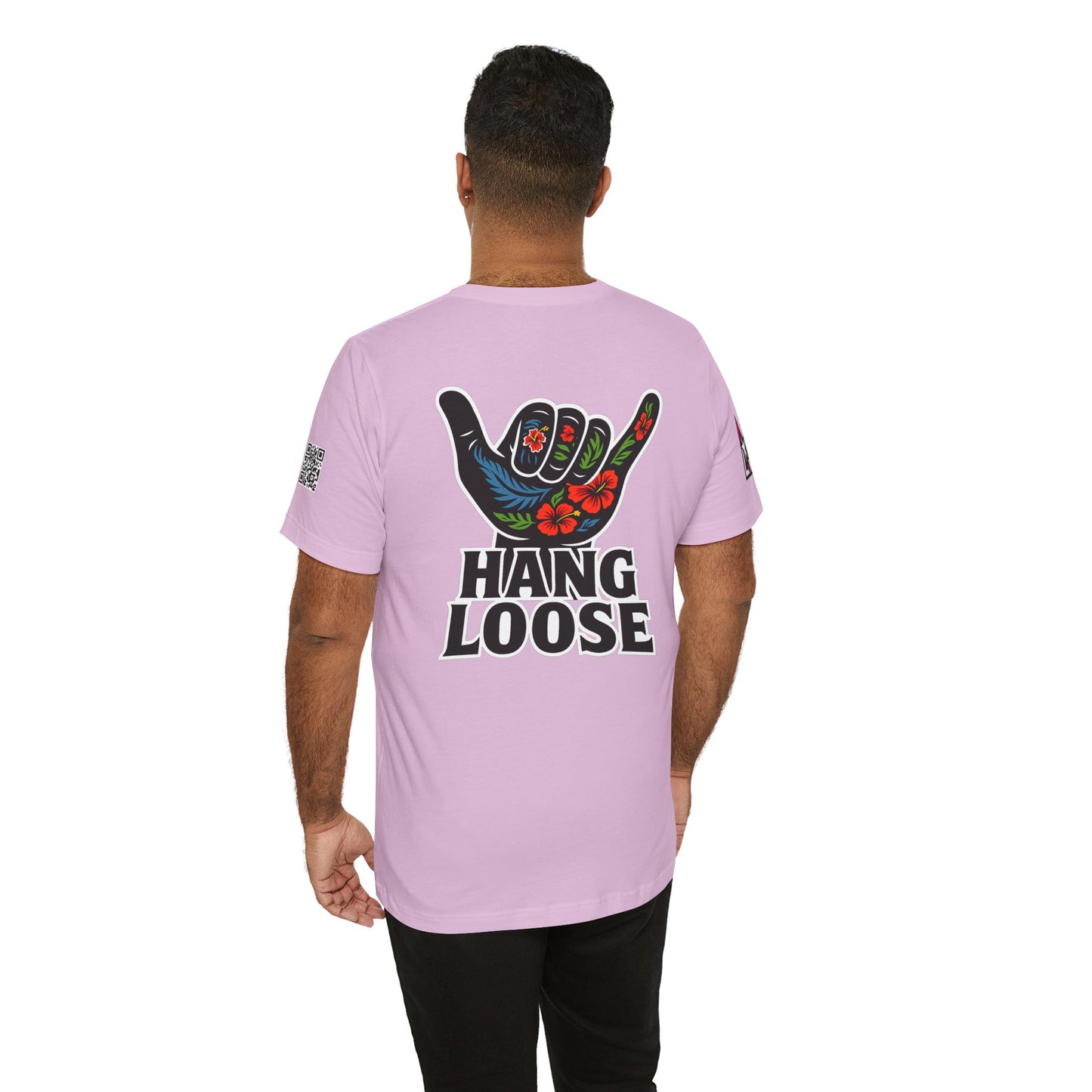 Hang Loose Graphic T-Shirt | Shaka Hand Tee | Tropical Surf Streetwear