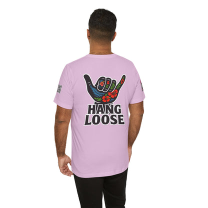 Hang Loose Graphic T-Shirt | Shaka Hand Tee | Tropical Surf Streetwear