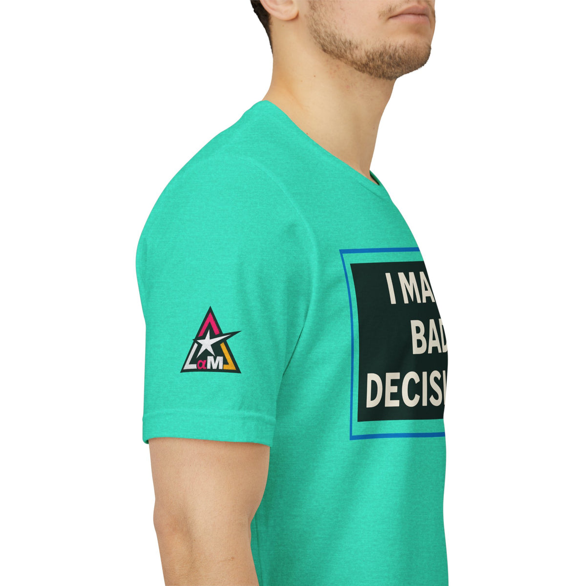I MAKE BAD DECISIONS | Funny Las Vegas Graphic Tee | Party & Casino Streetwear