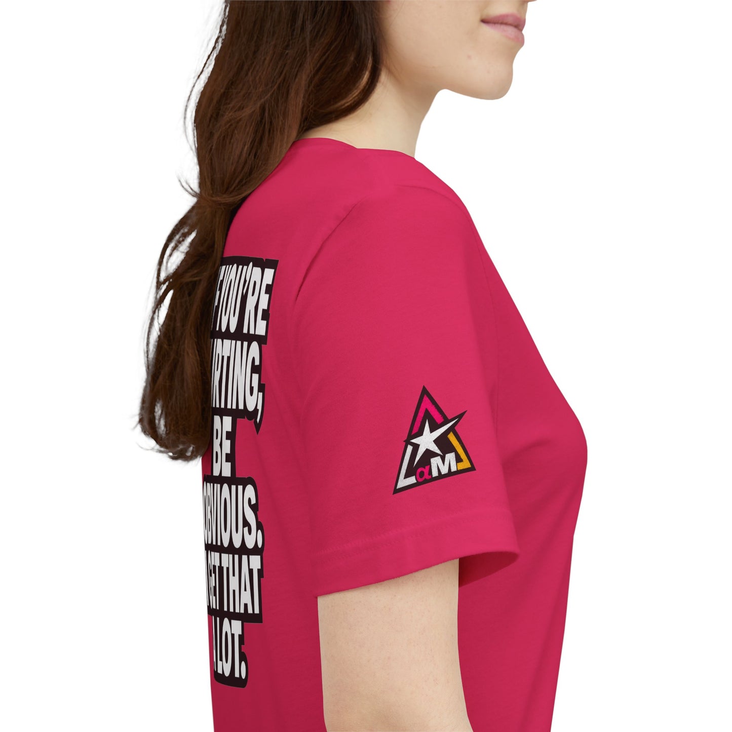 If You’re Flirting, Be Obvious – Funny Flirty Graphic Tee