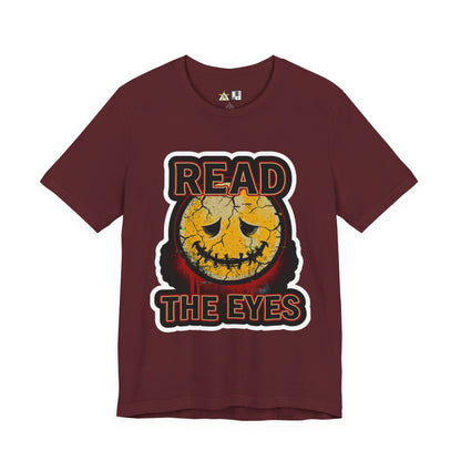 Read The Eyes unisex streetwear graphic tee