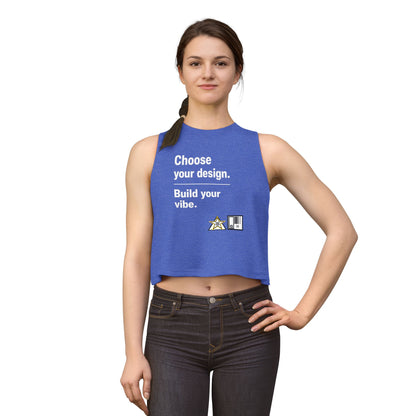 Custom Alpha Crop Top Choose Your Design Build Your Vibe for womens