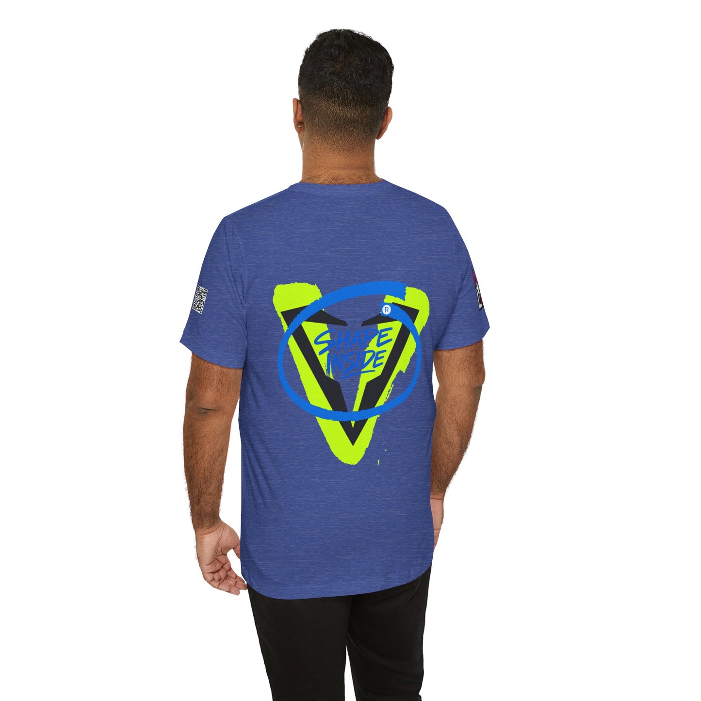 V-Shape Inside Graphic T-Shirt | Fitness Streetwear Tee | Gym & Bodybuilding Shirt