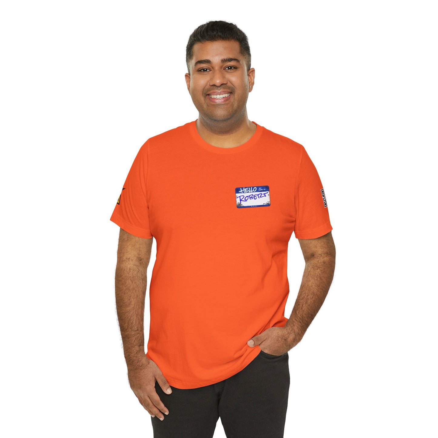 Custom Name Tag – Personalized Streetwear Graphic Tee