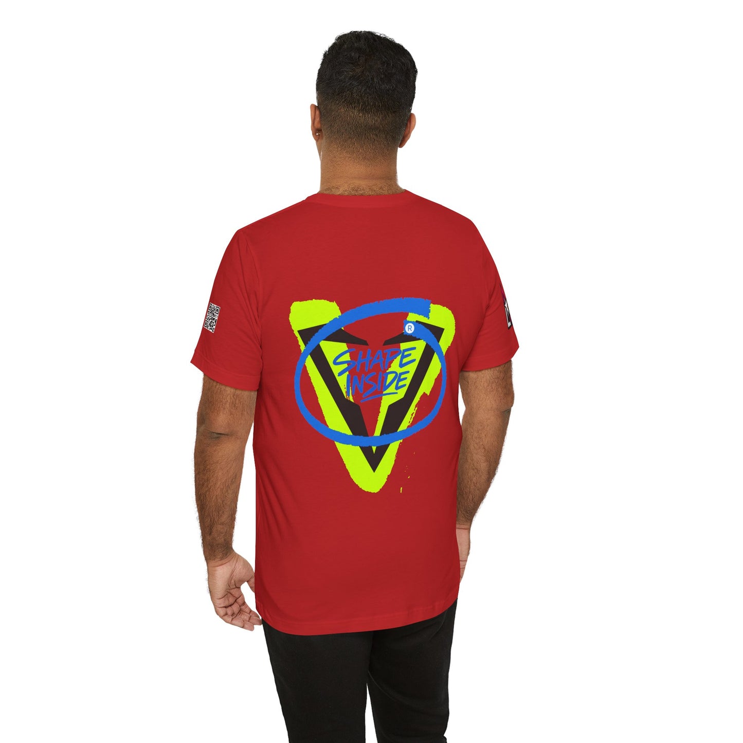V-Shape Inside Graphic T-Shirt | Fitness Streetwear Tee | Gym & Bodybuilding Shirt