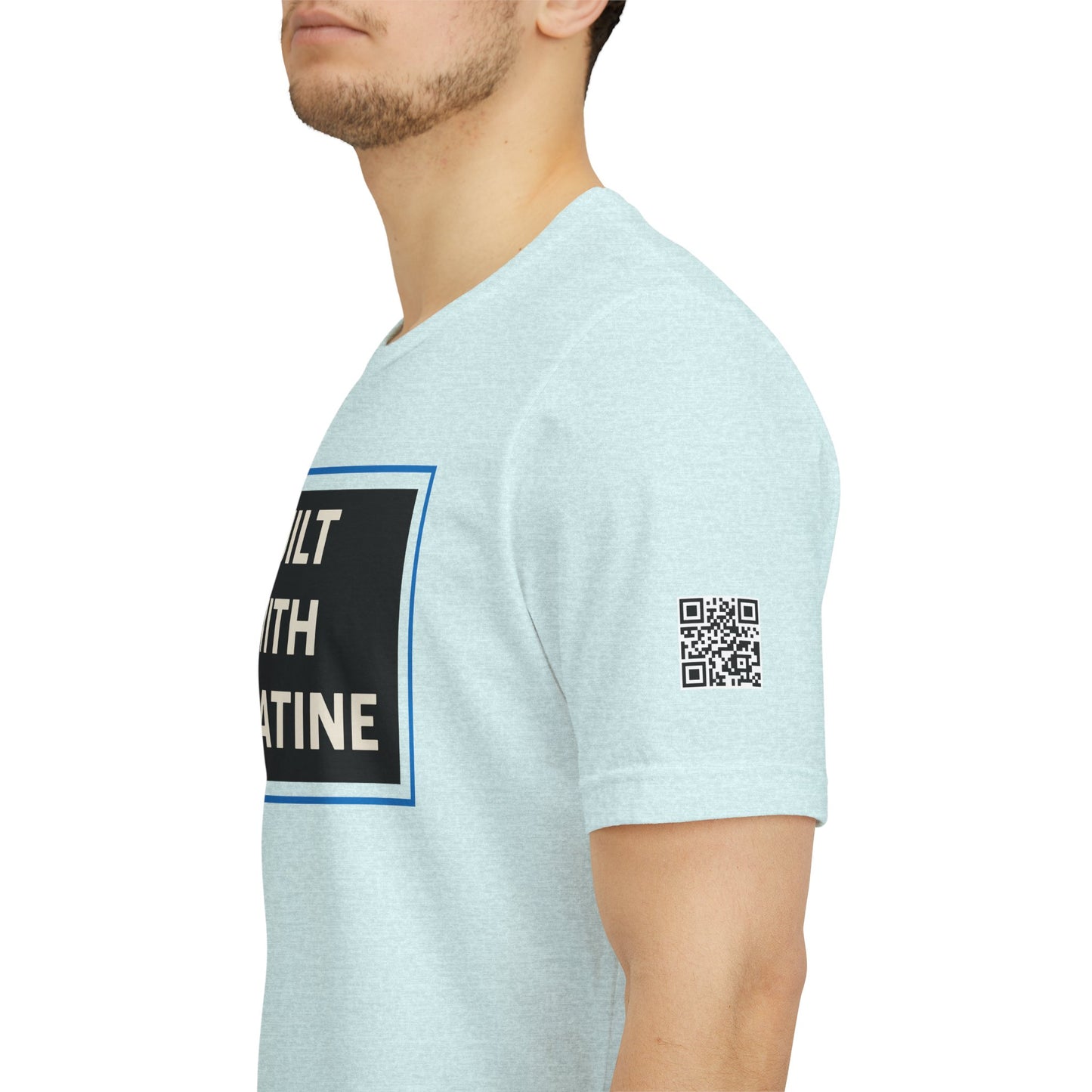 Built With Creatine Graphic T-Shirt | Gym Streetwear Tee | Bodybuilding & Fitness Shirt