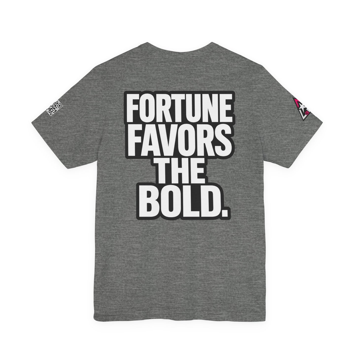 Fortune Favors the Bold – Motivational Streetwear Graphic Tee