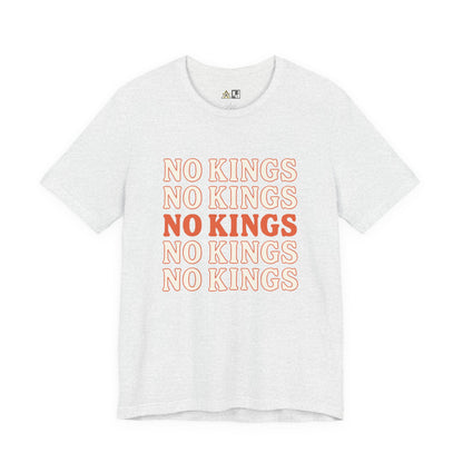 No Kings Pattern Dominance – Unisex Streetwear Graphic Tee